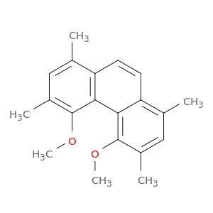 Phenanthrene, 4,5-dimethoxy-1,3,6,8-tetramethyl-