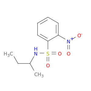Benzenesulfonamide, N-(1-methylpropyl)-2-nitro-