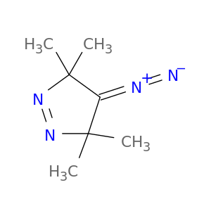 3H-Pyrazole, 4-diazo-4,5-dihydro-3,3,5,5-tetramethyl-