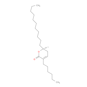 2H-吡喃-2-一,3-己基-5,6-二氢-6-缺索-(S)-