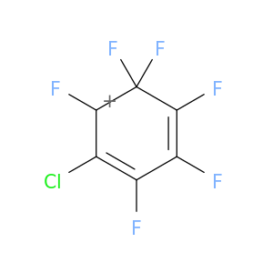 Cyclohexadienylium, 2-chloro-1,3,4,5,6,6-hexafluoro-