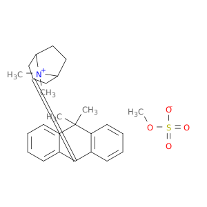 3-(10,10-dimethylanthracen-9(10h)-ylidene)-8,8-dimethyl-8-azoniabicyclo[3.2.1]octane methyl sulfate