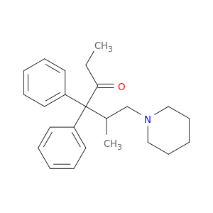 5-甲基-4,4-二苯基-6-(1-哌啶基)-3-六酮