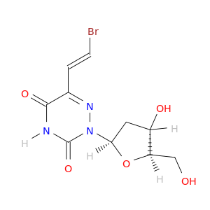 (E)-5-(2-BROMOVINYL)-6-AZA-2'-DEOXYURIDINE