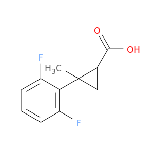 2-(2,6-difluorophenyl)-2-methylcyclopropane-1-carboxylic acid
