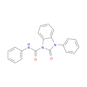 1H-Benzimidazole-1-carboxamide, 2,3-dihydro-2-oxo-N,3-diphenyl-