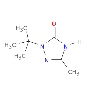 1-tert-butyl-3-methyl-4,5-dihydro-1H-1,2,4-triazol-5-one