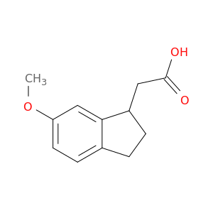 6-Methoxyindan-1-acetic acid