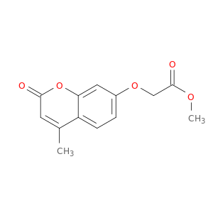 Acetic acid, [(4-methyl-2-oxo-2H-1-benzopyran-7-yl)oxy]-, methyl ester