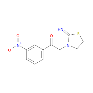 2-(2-亚氨基-3-噻唑烷基)-1-(3-硝基苯基)乙酮