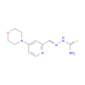 Hydrazinecarbothioamide, 2-[[4-(4-morpholinyl)-2-pyridinyl]methylene]-