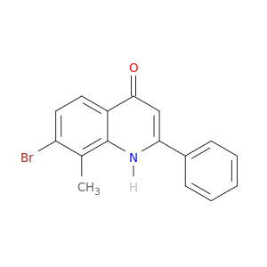 7-Bromo-8-methyl-2-phenylquinoline-4-ol