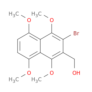 2-Naphthalenemethanol, 3-bromo-1,4,5,8-tetramethoxy-