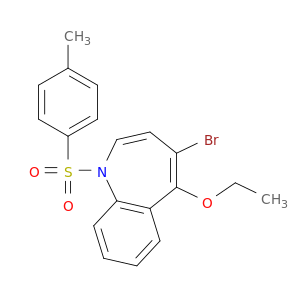 1H-1-Benzazepine,4-bromo-5-ethoxy-1-[(4-methylphenyl)sulfonyl]-