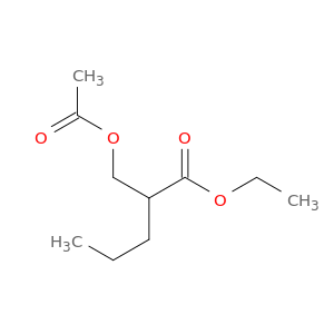 Pentanoic acid, 2-[(acetyloxy)methyl]-, ethyl ester