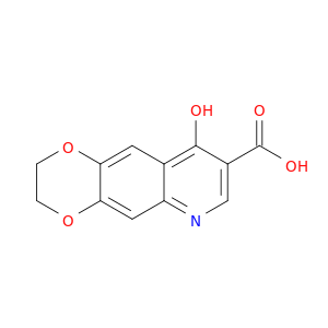 9-Hydroxy-2H,3H-[1,4]dioxino[2,3-g]quinoline-8-carboxylic Acid