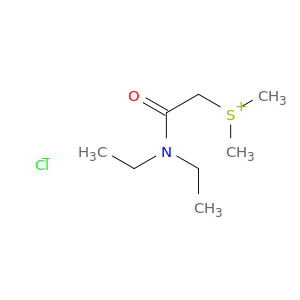 Sulfonium, [2-(diethylamino)-2-oxoethyl]dimethyl-, chloride