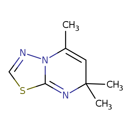 7H-1,3,4-Thiadiazolo[3,2-a]pyrimidine, 5,7,7-trimethyl-