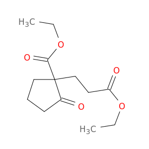 Cyclopentanepropanoic acid, 1-(ethoxycarbonyl)-2-oxo-, ethyl ester