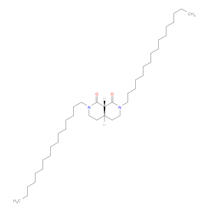 2,7-Naphthyridine-1,8(2H,5H)-dione, 2,7-dihexadecylhexahydro-, cis-