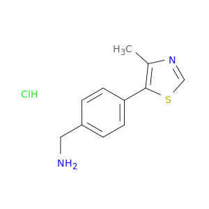 4-(4-甲基噻唑-5-基)苄胺盐酸盐