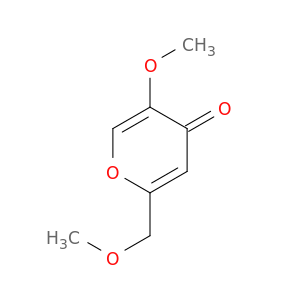 4H-Pyran-4-one, 5-methoxy-2-(methoxymethyl)-