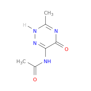 Acetamide, N-(2,5-dihydro-3-methyl-5-oxo-1,2,4-triazin-6-yl)-