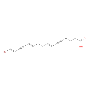 7,11,15-Hexadecatriene-5,13-diynoic acid, 16-bromo-, (E,E,E)-