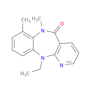 N11-ETHYL-7,N6-DIMETHYL-6,11-DIHYDRO-5H-PYRIDO[2,3-B][1,5]BENZODIAZEPIN-5-ONE