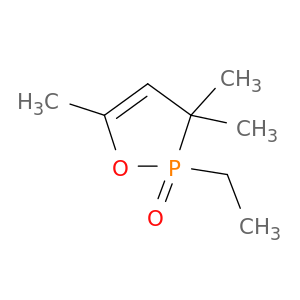1,2-Oxaphosphole,2-ethyl-2,3-dihydro-3,3,5-trimethyl-, 2-oxide