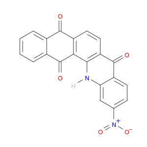 Naphth[2,3-c]acridine-5,8,14(13H)-trione, 11-nitro-