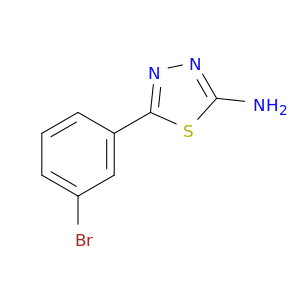 5-(3-溴苯基)-1,3,4-噻二唑-2-胺