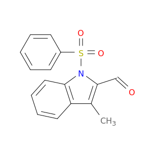 1H-Indole-2-carboxaldehyde, 3-methyl-1-(phenylsulfonyl)-