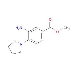 甲基3-氨基-4-(1-吡咯烷基)苯甲酸盐