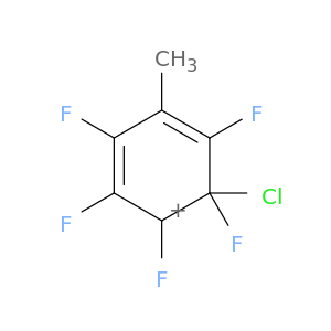Cyclohexadienylium, 6-chloro-1,2,3,5,6-pentafluoro-4-methyl-