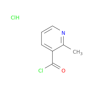 3-Pyridinecarbonyl chloride, 2-methyl-, hydrochloride