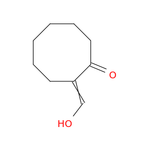 Cyclooctanone, 2-(hydroxymethylene)-