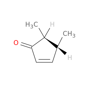2-Cyclopenten-1-one, 4,5-dimethyl-, trans-