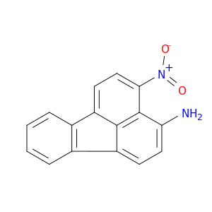 3-Fluoranthenamine, 4-nitro-