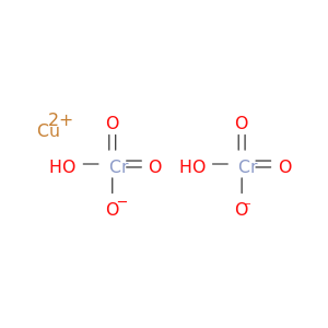 铬酸(H2Cro4),铜(2+)盐(2：1)