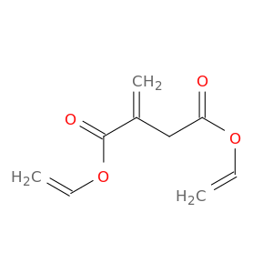Butanedioic acid, 2-methylene-, 1,4-diethenyl ester