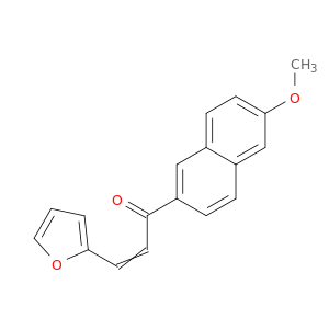 2-Propen-1-one, 3-(2-furanyl)-1-(6-methoxy-2-naphthalenyl)-