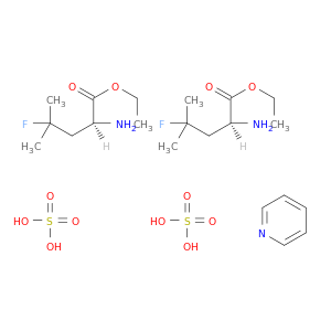 4-氟-L-亮氨酸乙酯与吡啶，硫酸盐化合物