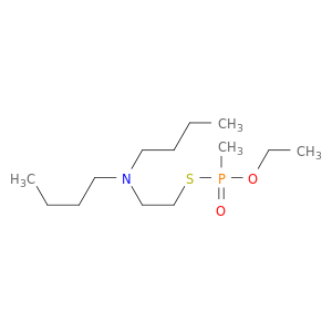 Phosphonothioic acid, methyl-, S-[2-(dibutylamino)ethyl] O-ethyl ester