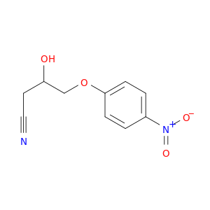 Butanenitrile, 3-hydroxy-4-(4-nitrophenoxy)-