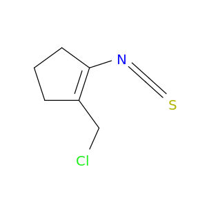 Cyclopentene, 1-(chloromethyl)-2-isothiocyanato-