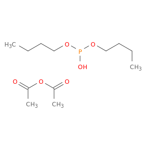 Acetic acid, anhydridewith dibutyl hydrogen phosphite (9CI)