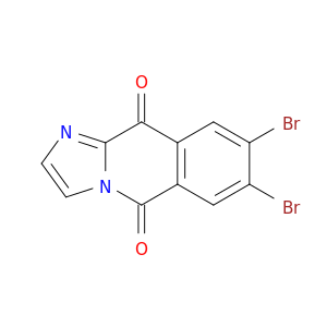 Imidazo[1,2-b]isoquinoline-5,10-dione, 7,8-dibromo-