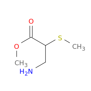 Propanoic acid, 3-amino-2-(methylthio)-, methyl ester