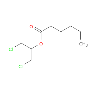 Hexanoic acid, 2-chloro-1-(chloromethyl)ethyl ester